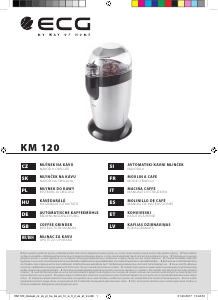 Instrukcja ECG KM 120 Młynek do kawy