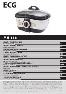 Használati útmutató ECG MH 158 Multifunkciós főzőeszköz