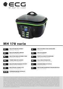 Priručnik ECG MH 178 Vario Višenamjenski kuhinjski aparat