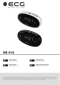 Návod ECG RB 010 Rádiobudík