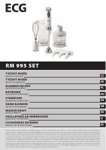 Manual ECG RM 995 Set Hand Blender
