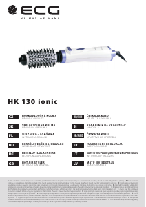 Priručnik ECG HK 130 Ionic Uređaj za oblikovanje kose