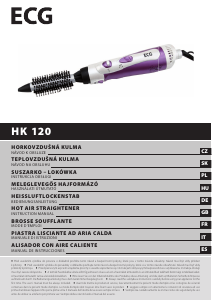 Manual de uso ECG HK 120 Moldeador