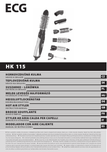 Manual de uso ECG HK 115 Moldeador