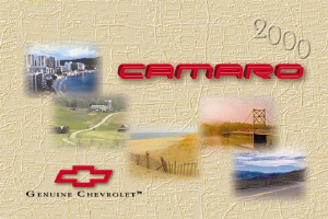 Handleiding Chevrolet Camaro (2000)