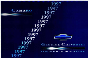 Handleiding Chevrolet Camaro (1997)
