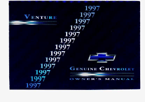 Handleiding Chevrolet Venture (1997)