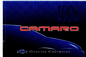 Handleiding Chevrolet Camaro (1998)