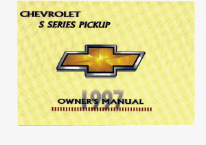 Handleiding Chevrolet S-10 (1997)
