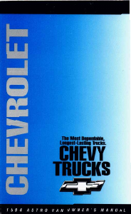 Handleiding Chevrolet Astro Passenger (1994)