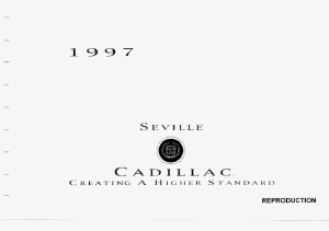 Handleiding Cadillac Seville (1997)