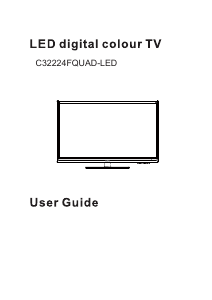 Handleiding Cello C32224FQUAD LED televisie