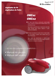 Manual de uso Electrolux ONE01 Aspirador