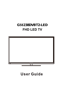 Handleiding Cello C58238DVBT2 LED televisie