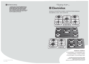 Manual Electrolux ETGC24R0MKS Hob