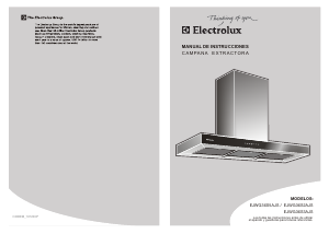 Manual de uso Electrolux EJWG36S3AJS Campana extractora
