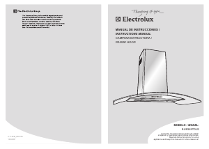 Manual Electrolux EJIB369TDJS Cooker Hood