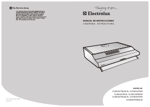 Manual de uso Electrolux EJSE246TBJS Campana extractora