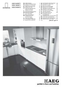 Manuale AEG X69164MP2 Cappa da cucina