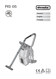 Handleiding Cleanfix RS 05 Stofzuiger