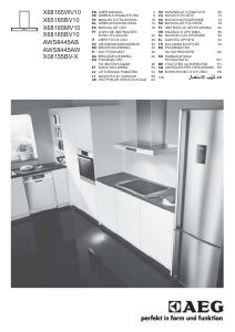 Manuale AEG X65165BV10 Cappa da cucina