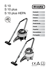 Handleiding Cleanfix S 10 Stofzuiger