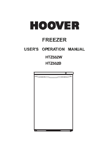 Bruksanvisning Hoover HTZ552W Frys