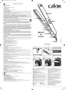 Handleiding Calor SF4522C0 Stijltang