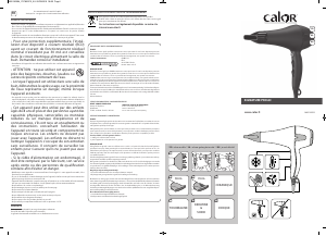 Handleiding Calor CV7812C0 Haardroger