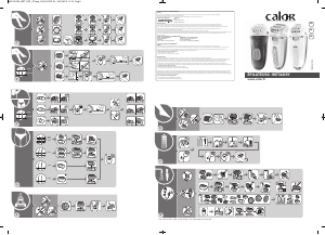 Handleiding Calor EP8060C0 Epilator
