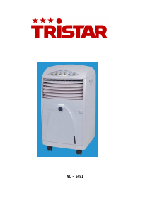 Manual Tristar AC-5491 Air Conditioner
