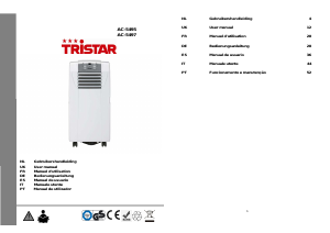 Manual Tristar AC-5495 Air Conditioner