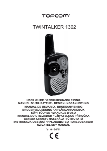 Εγχειρίδιο Topcom Twintalker 1302 Walkie-talkie