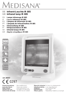 Handleiding Medisana IR 885 Infraroodlamp