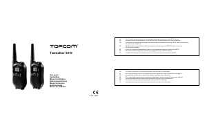 Mode d’emploi Topcom Twintalker 5010 Talkie-walkie
