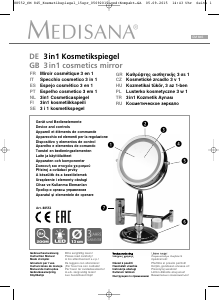 Handleiding Medisana CM 845 Spiegel