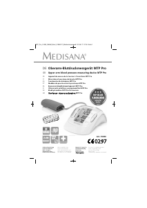 Manual Medisana MTP Pro Blood Pressure Monitor