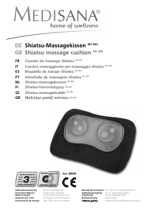 Mode d’emploi Medisana MC 840 Appareil de massage