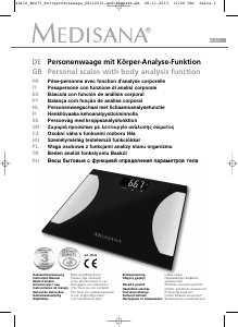 Manual Medisana BS 475 Balança