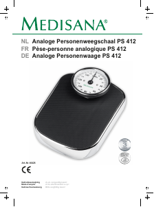 Mode d’emploi Medisana PS 412 Pèse-personne