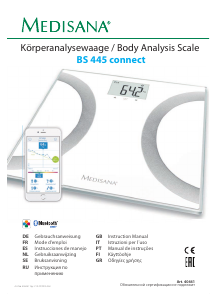 Manual Medisana BS 445 Connect Balança