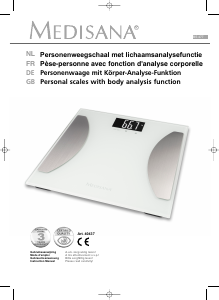 Mode d’emploi Medisana BS 477 Pèse-personne