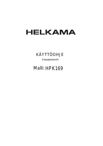 Käyttöohje Helkama HPK169 Pakastin