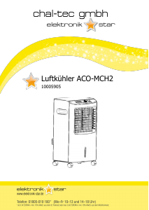 Bruksanvisning Klarstein MCH-2 Luftkonditionering