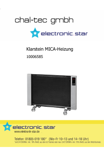 Bruksanvisning Klarstein HT003MC Värmefläkt