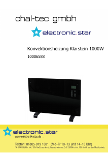 Handleiding Klarstein HT006GL Kachel