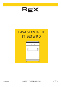Manuale Rex IT963WRD Lavastoviglie