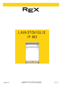 Manuale Rex IP463B Lavastoviglie