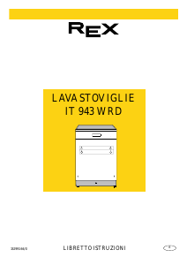Manuale Rex IT943WRD Lavastoviglie