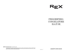 Manuale Rex RA27SE Frigorifero-congelatore
